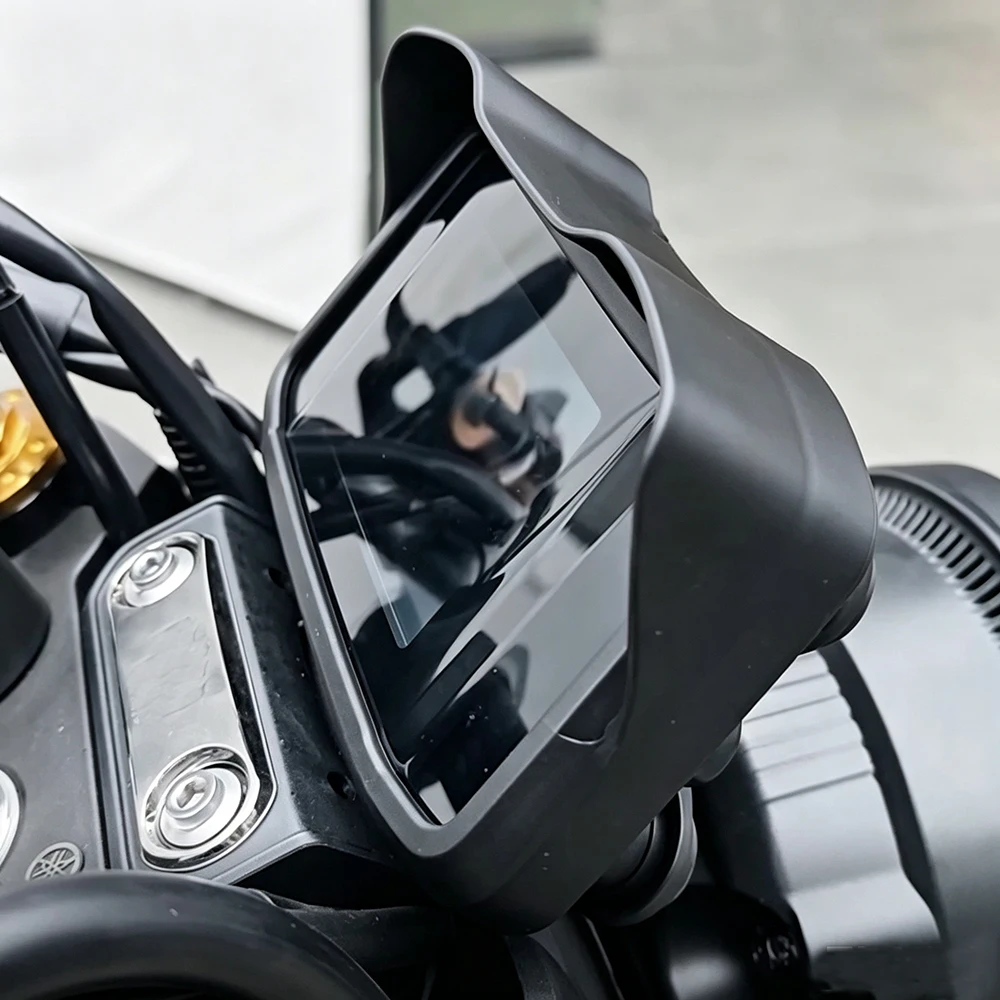 XSR900 Instrument Cover Sun Visor Dashboard Panel Screen Meter Display Protector Guard For Yamaha XSR 900 2026 2025 2024 2023 22