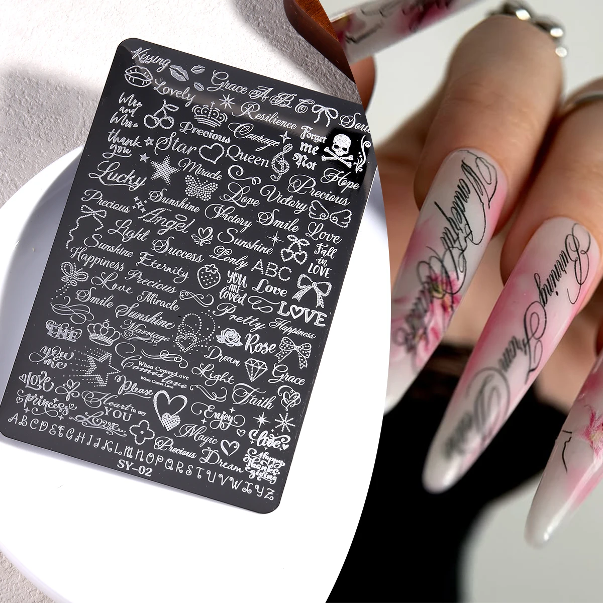 Nail Stamping Plates Stainless - đánh giá và giá Nail Art Stamping Kit