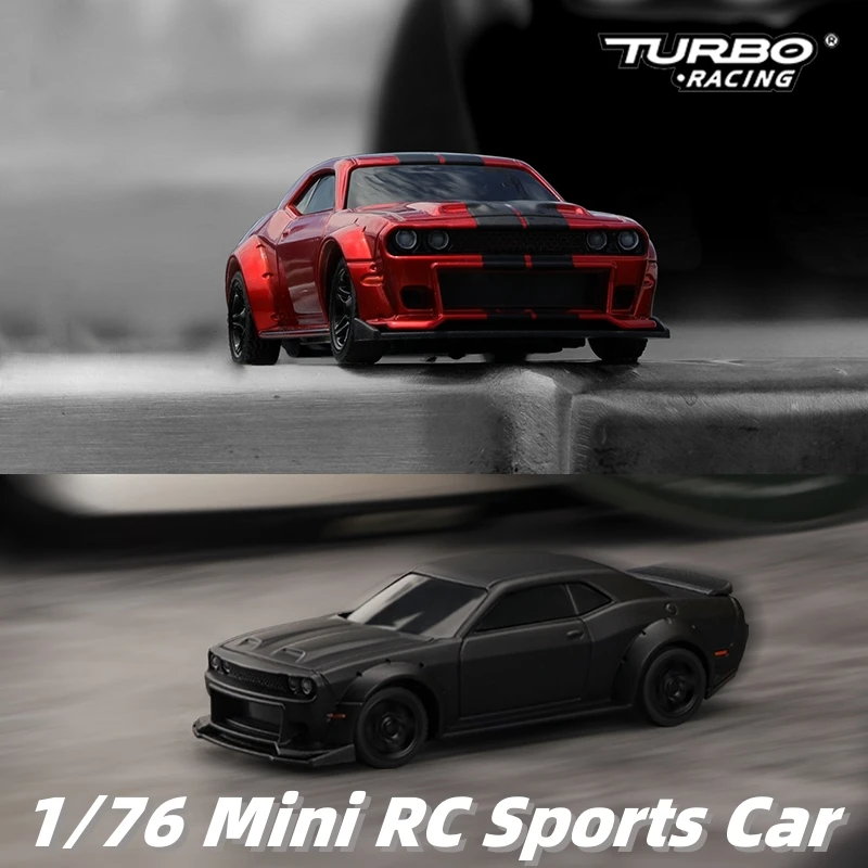 Turbo Racing C75 1:76 MINI RC Electric Remote Control Model On-Road Car Adult Children\'s Desk Toys