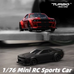 Turbo Racing C75 1:76 MINI RC Electric Remote Control Model On-Road Car Adult Children's Desk Toys