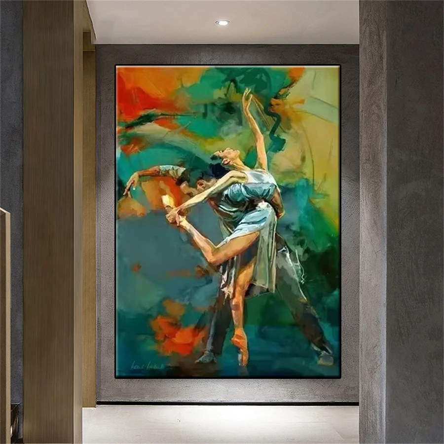 

Diamond Embroidery Kit New Abstract Art Dance for Men and Women Full Diamond Mosaic Art Painting Cross Stitch Wall Decor