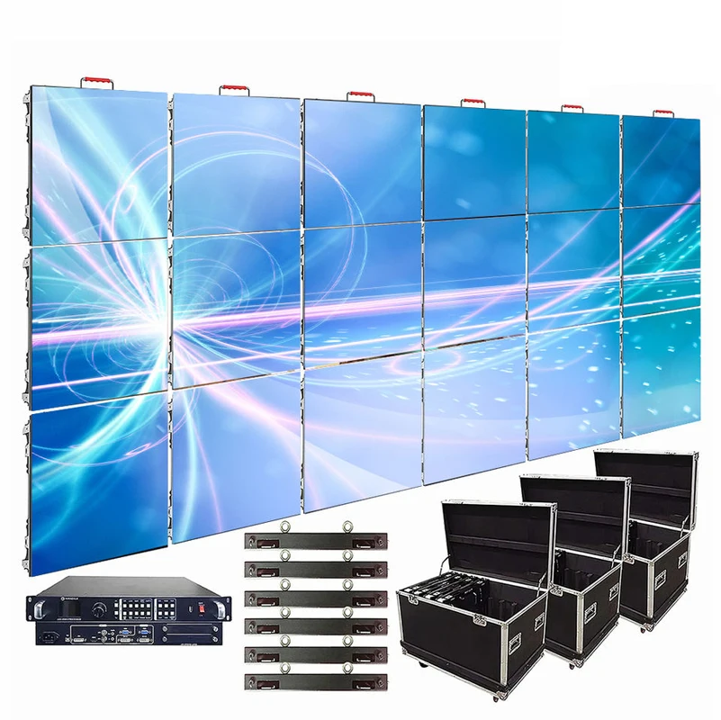 16:9 P2.976 Indoor Stage LED Wall Rental LED Display Screen