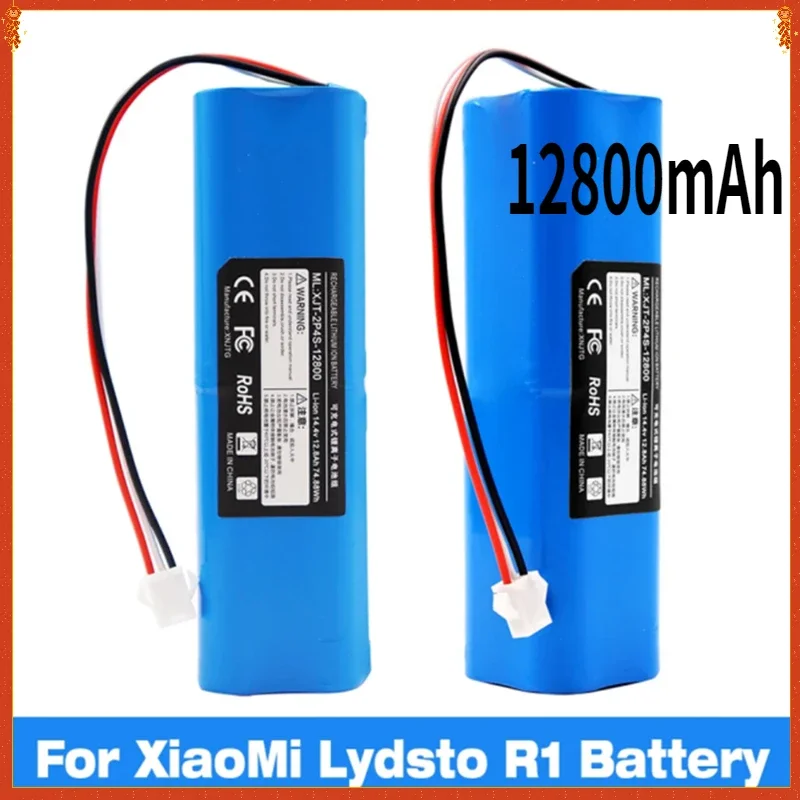 

12800mAh Li-ion Battery For Lydsto R1,Roidmi Eve Plus ,Proscenic M7 MAX, M7 Pro,M8 Pro,U6, Lenovo LR1 Vacuum Cleaner