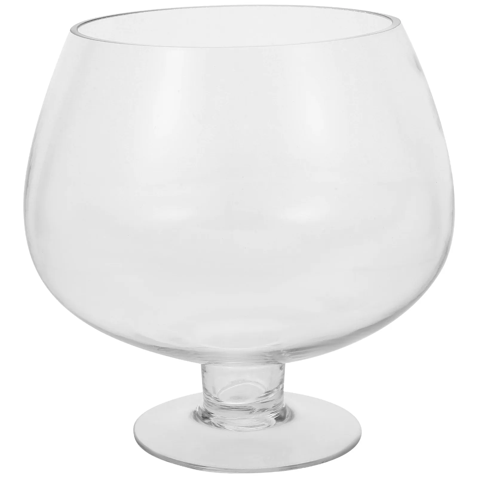 

Многофункциональный настольный аквариум: Прозрачный резервуар для золотых рыбок, бетт и растений, компактный, декоративный, прозрачный