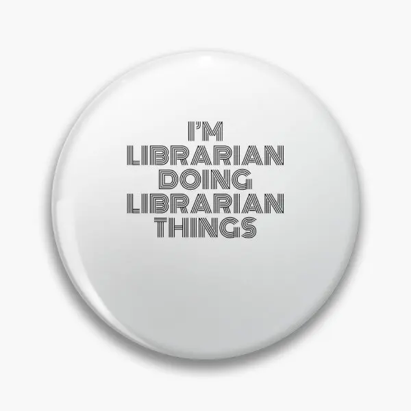 Женская Мягкая Брошь-булавка «Я библиотека вещей»