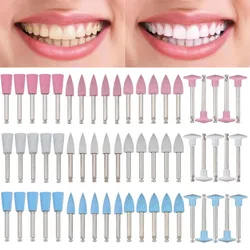 10pcs Dental Composite Polishing Burs Kit for Low Speed Contra Angle Handpiece Dentistry Instrument Dental Polishing Accessories