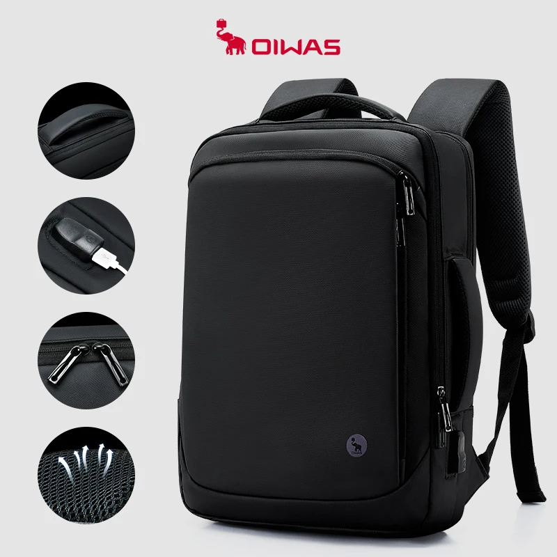 OIWAS Lifetime Warranty Backpack For Men TSA Anti Theft Bag  15.6 inch Laptop Backpack Men Travel Backpack School Backpack