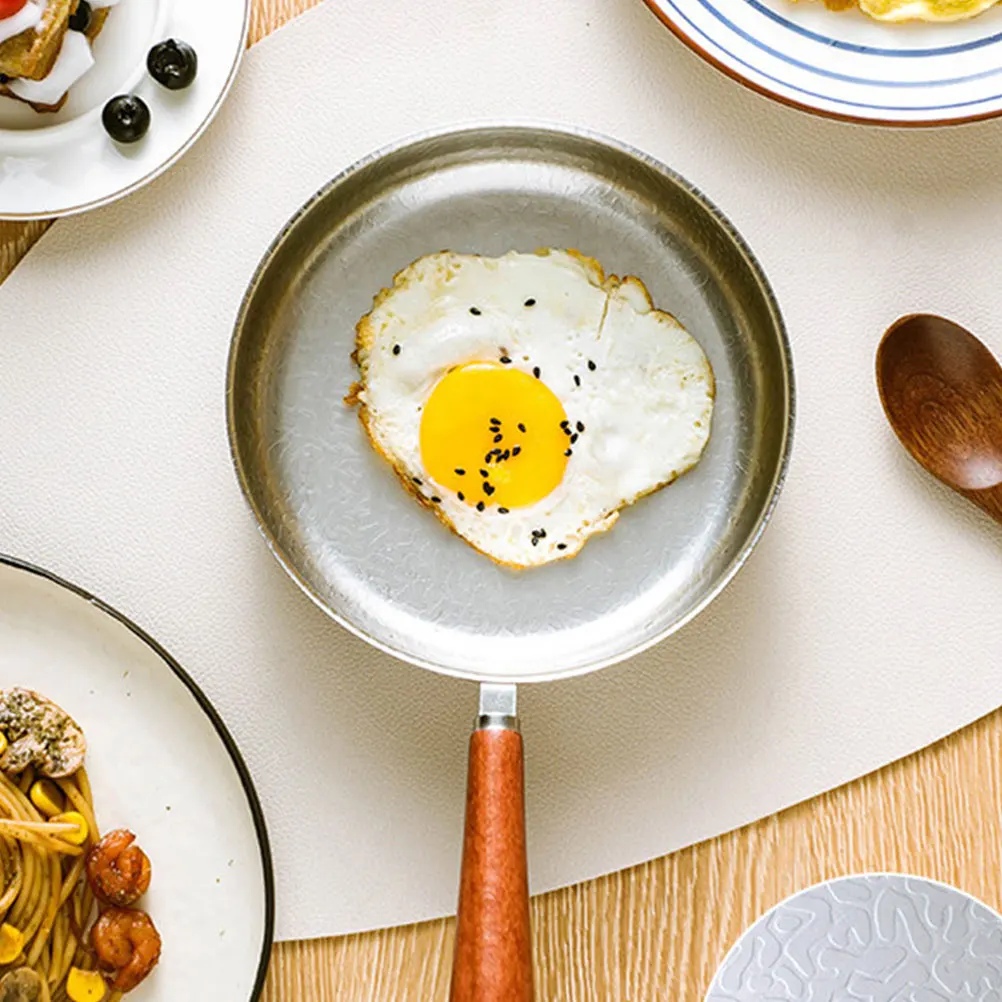 

MOTHNUR 12cm Non Stick Pan Mini Skillet Pancake Maker Flat Grill Cookware for Kitchen Home