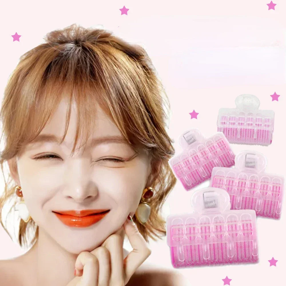 粘着性のプラスチック製ヘアカーラー,スタイリングツール,スタイリングツール,怠惰なカーラー,バッチあたり3個