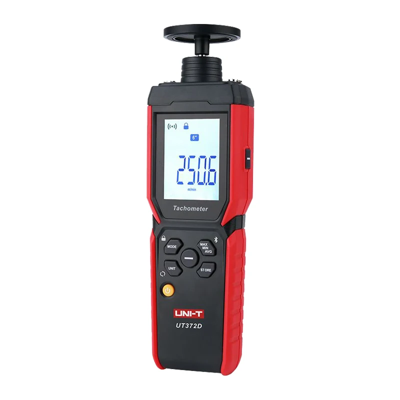 UNI-T UT372D Tachometer Laser Universal 2 in 1 Digital RPM Meter Contact & Non-contact Gauge Professional Rotational Speed Meter