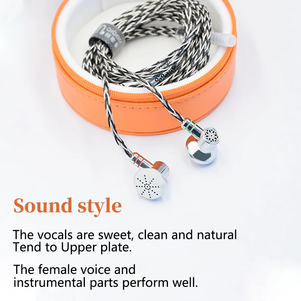 سماعات رأس سلكية QIGOM HIFI، S40A Lanyin Grass، فصل تحليلي عالي، 40Ω 112dB، تصميم مفتوح بالكامل، سماعات أذن مسطحة الرأس