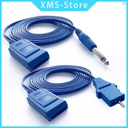 High-frequency Lip knife electrode piece neutral electrode plate cable REM flat plug electric knife negative plate connection