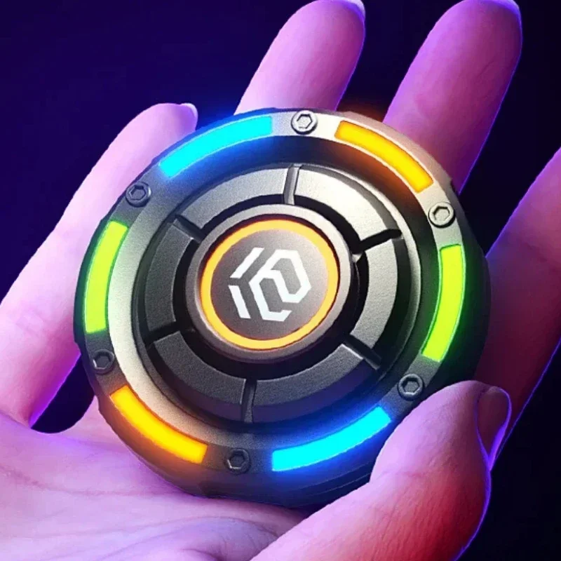 

Спиннер-спиннер Papa Coin Push Card, игрушки для снятия стресса, металлический гироскоп на кончиках пальцев, сплав, волчок, стол EDC для взрослых и детей