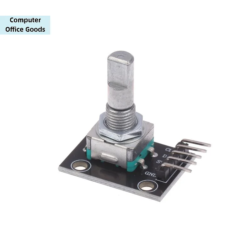 【KY-040 360 Degree Rotary Encoder Module With Push Button 20 Pulse 5VBrick Sensor Modules For Arduino Or DIY Electronics】 view 5