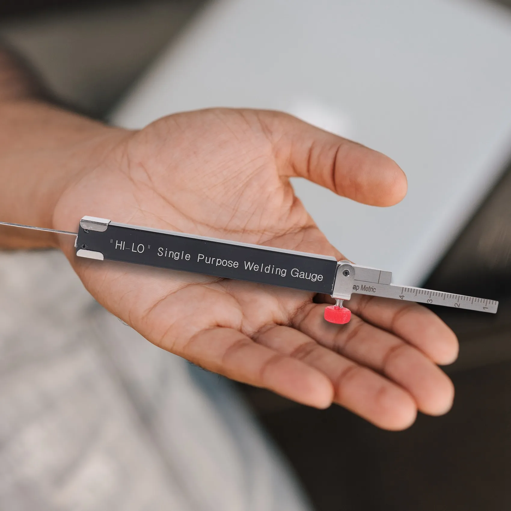 小型高さゲージ溶接検査スケール、専用内部溶接定規、メートル法サイズ、n19