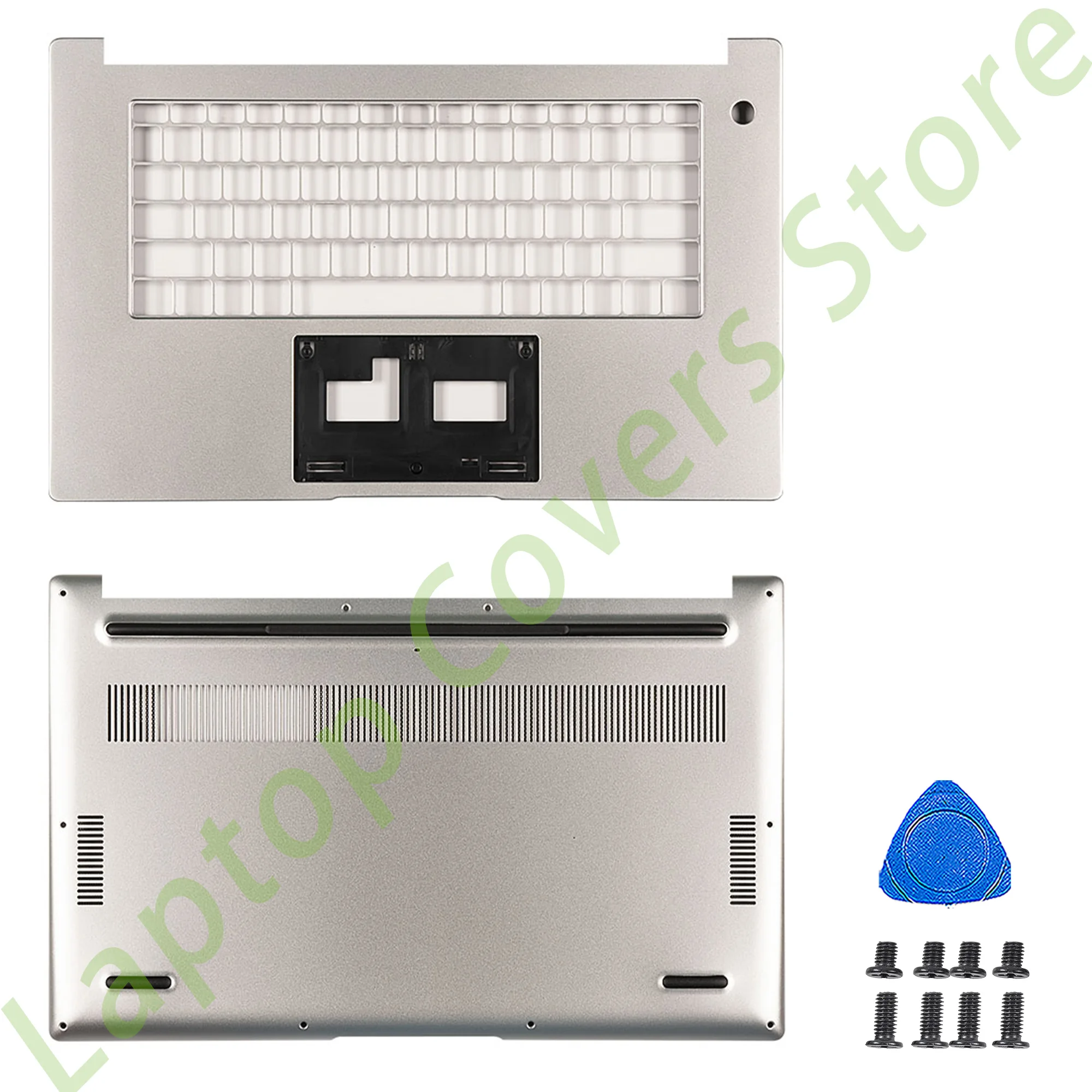 

New Laptop Covers For Matebook D15 Boh-WAQ9L BOB-WAE9P BOD-WFH9 WDH9 Bob Upper Cover Bottom Case Silver