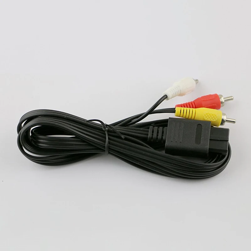 1 Stück Videokabel-Anschluss 1,8M AV-Kabel Composite-Videokabel für 64/N64/Game Cube/Super Nintendo für TV-Spiele – Detail 2