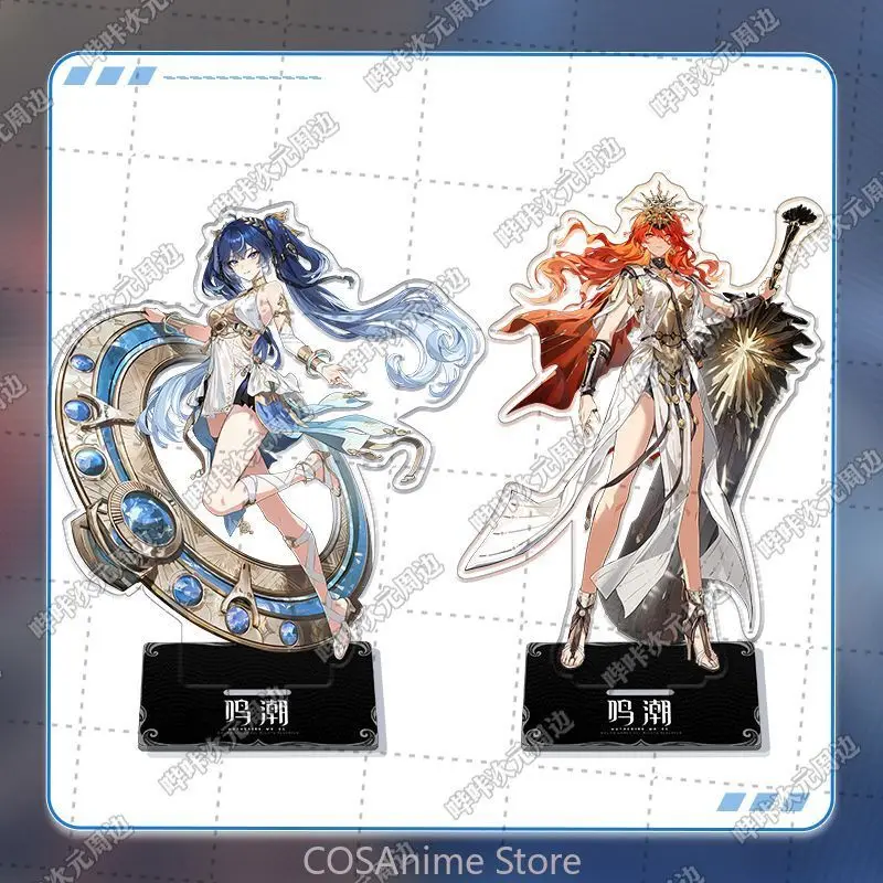 

Игра Wuthering Waves Косплей Аниме Фигурки Мультяшная модель Акриловая подставка Настольные украшения Коллекция Подарок