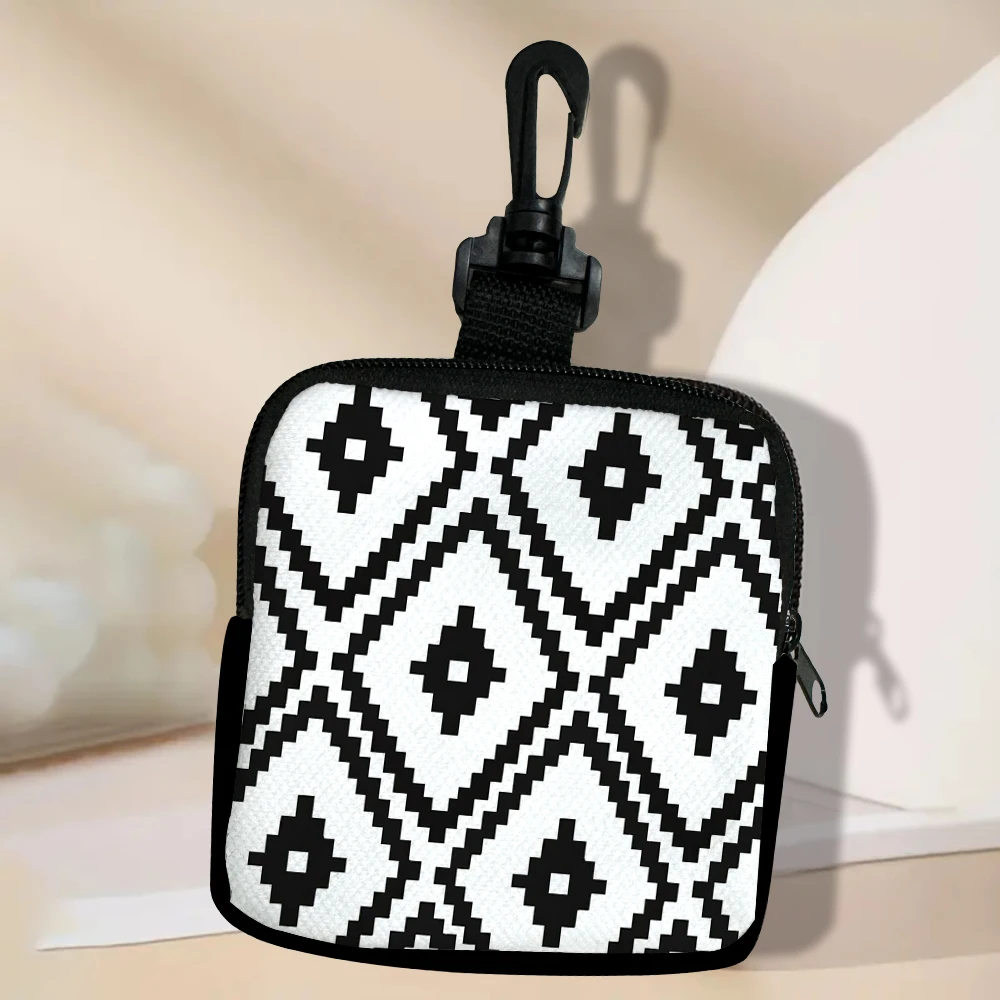 

Check Pattern New Simple Coin Wallet Zipper Mini Wallet Portable Wallet Card Holder Short Wallet For Women And Men 2.28