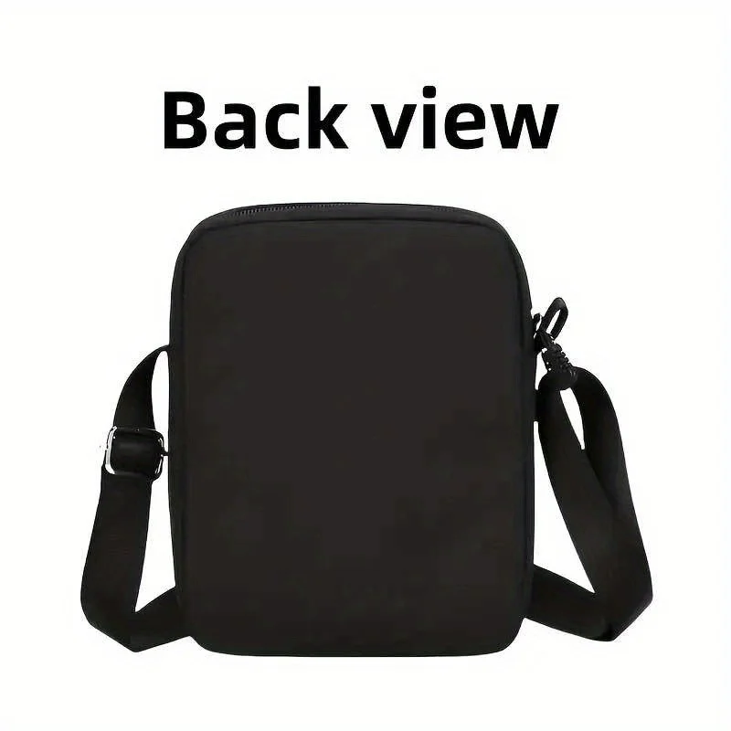 Cartoon Duck Design Men'S Outing Small Bag New Style Large Capacity Body Bag, Travel Small Backpack Hanging Bag Mobile Phone Bag