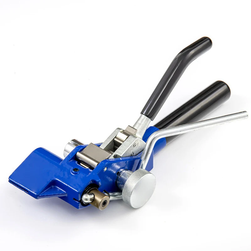 Wallepac Iron Pipe Water Pipe Handheld Strapping Banding Tool Solution Manual Stainless Steel Belt Machine with Tension Control