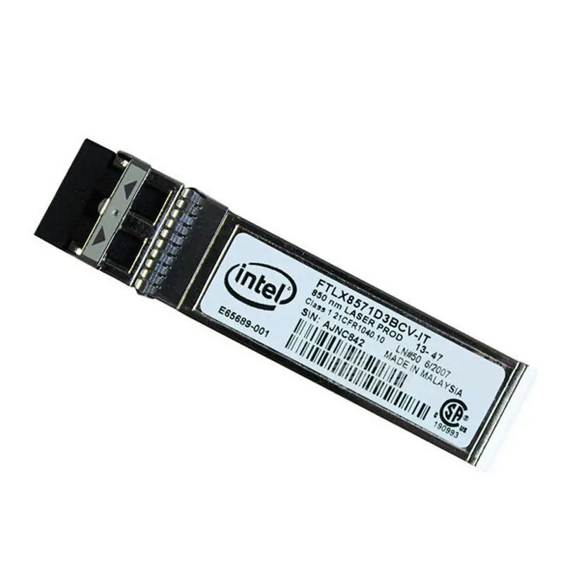 Ricetrasmettitore Intel E10GSFPSR FTLX8571D3BCV-IT E65689-001 SFP + per X520-DA2/SR2