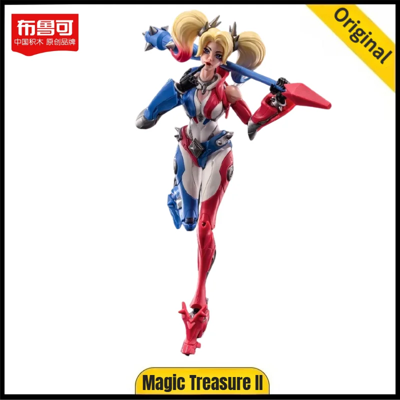 【En stock】Blokees CHAMPION CLASS 04-Harley Quin Figura de acción
