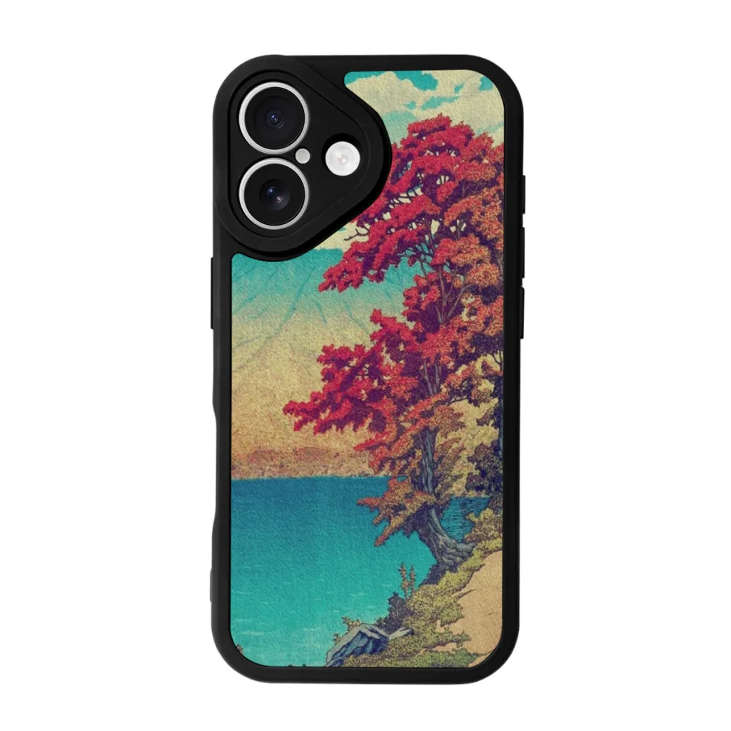 

The New Year in Hisseii - Nature Landscape Phone Case For iPhone 16 Pro Max Plus Soft Silicone Skin Case