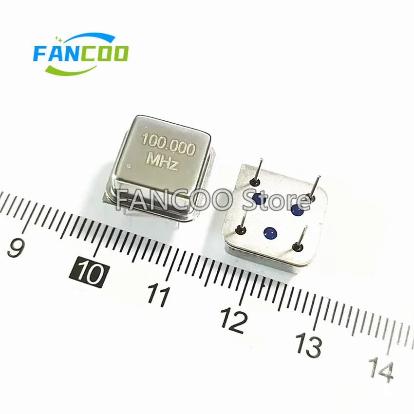 1PCS 100MHZ 96MHZ 125MHZ 106.250MHZ 96.000 100.000MHZ Active Crystal Oscillator clock square half size DIP-4 OSC 100M 100.000M