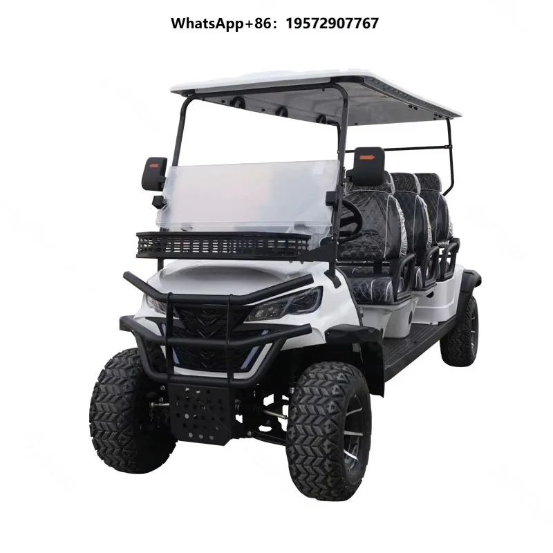 48V Lithium Customized 6 Seater Golf Cart Electric With Custom Service
