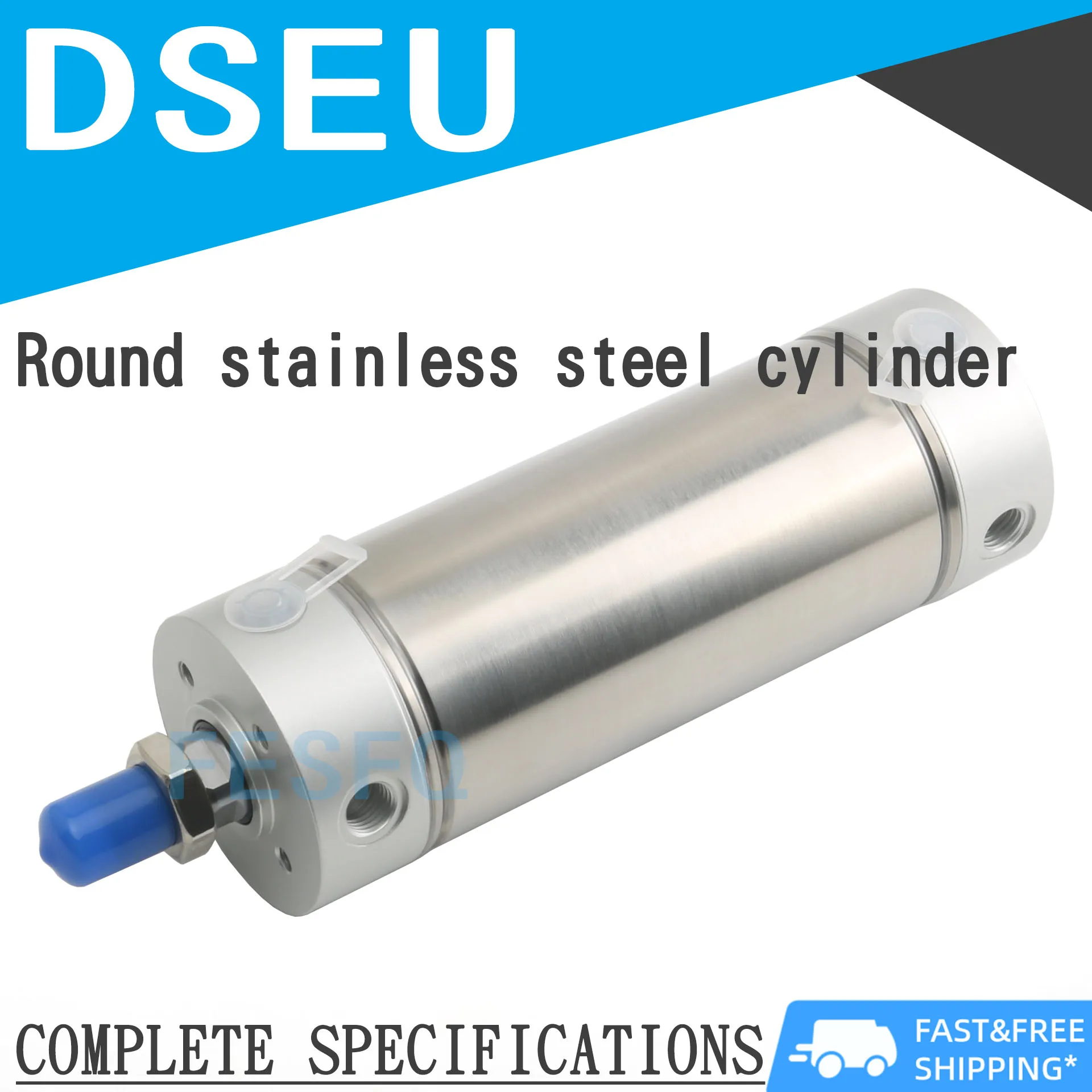 Round stainless steel cylinder festo DSEU-50-25-P-A DSEU-50-40/50/80/100/125/160/200-P-A DSEU-63-25/40/50/80/100/125/160/200-P-A