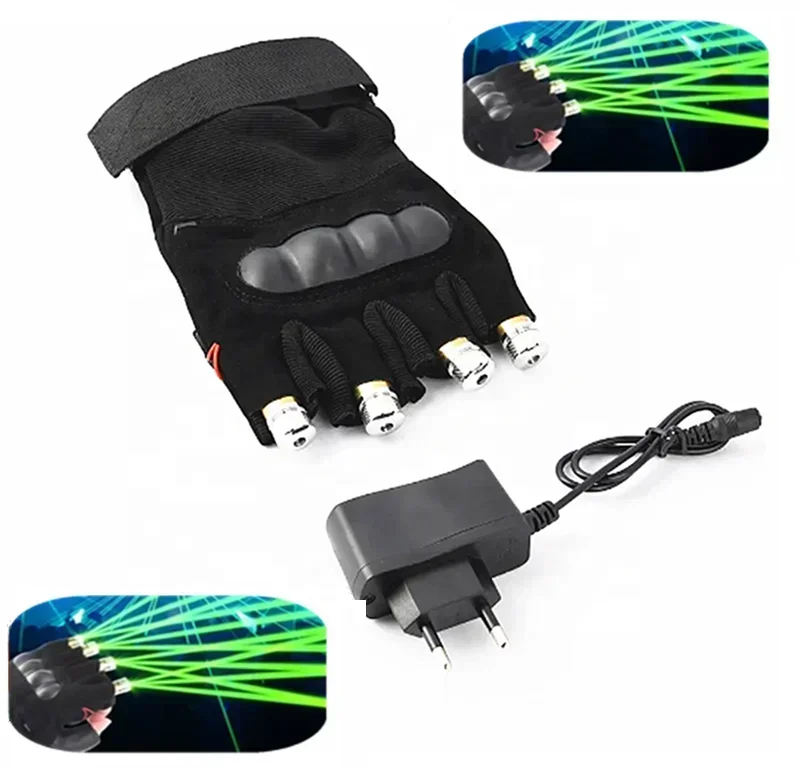 

Beam Glow Red Purple Dancing Stage Hand Powerful Dj Party Glowing Bar Show Rgb Flash Adult Green Laser Gloves 3heads