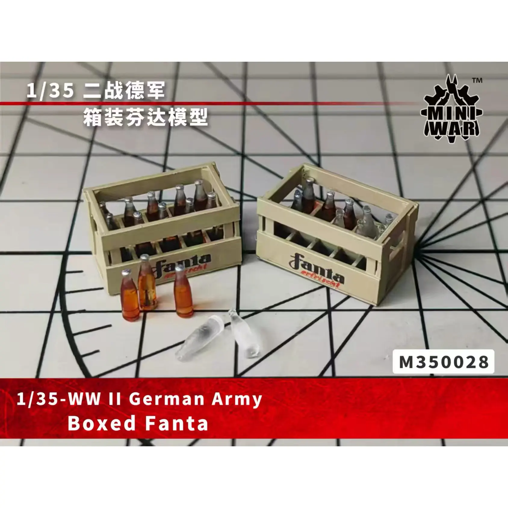 

【MINIWAR】Оригинальный набор коробок 1/35 Fanta, модель сцены, аксессуар M350028