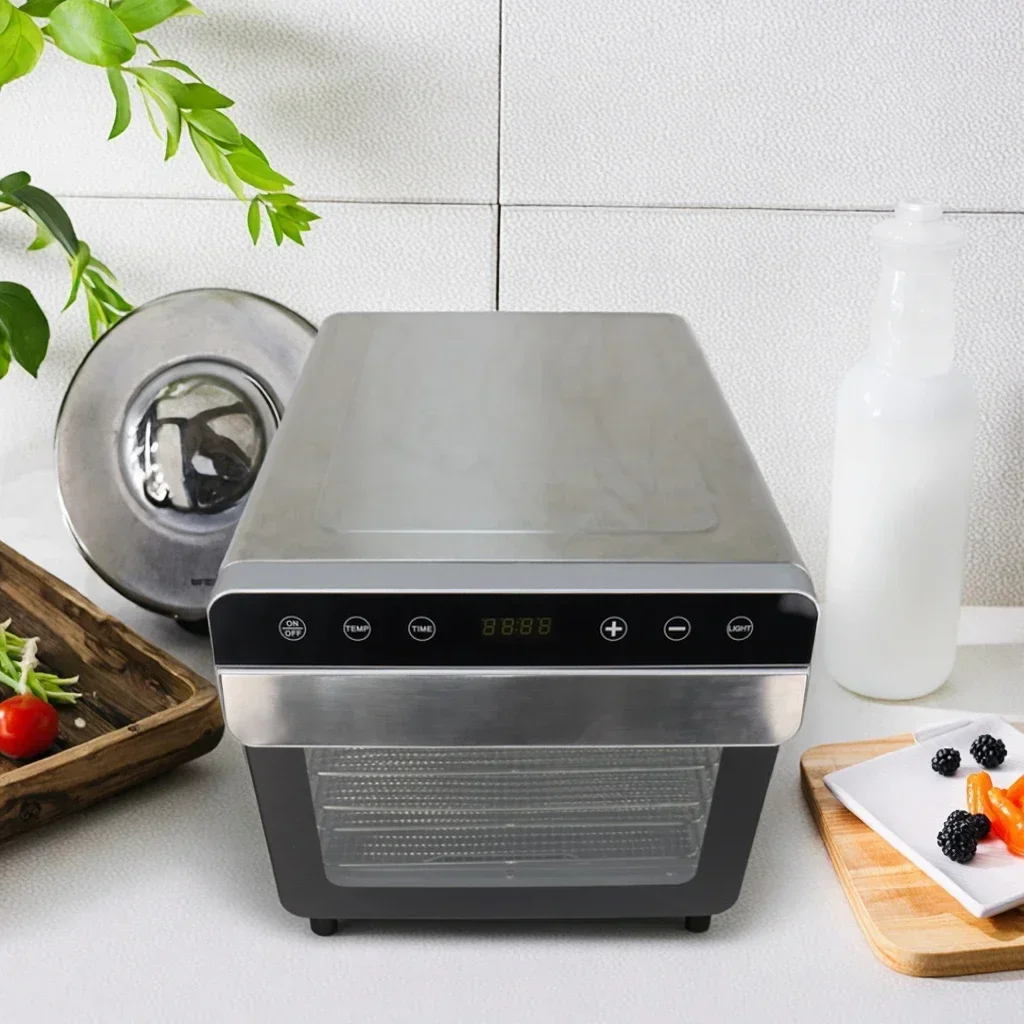 6-Layer Stainless Steel Dryer New Condition Food Dehydrator for Dried Fruit Vegetables factory price