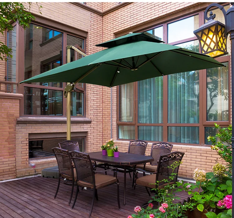 Jinding 52013 Aluminum Alloy Polyester Tent 3-4 People Outdoor Use Courtyard Villa Garden Commercial Booth - Roman Style