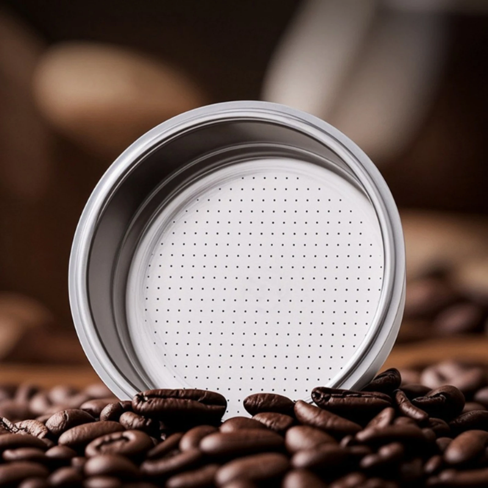 Pressurized Coffee Powder Bowl Ultra-Fine 51 Mm Coffee Filter Basket 51 Mm Filter Basket Food Grade Component Rust-Resistant
