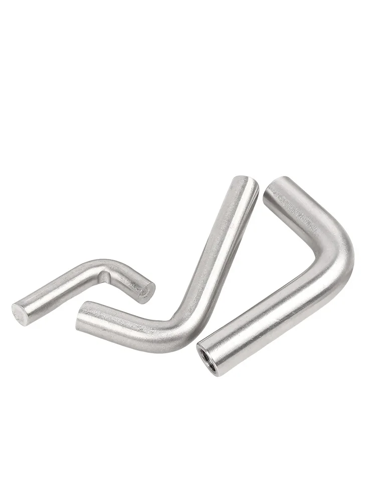 304 Stainless Steel L Shaped Hook Bolt M4 M5 M6 M8 M10 M12 Right Angle Self Tapping Hanging Screw 7 Form