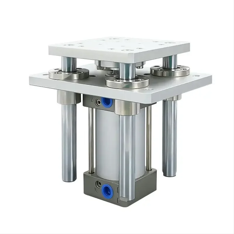 Four pillar top lift small pneumatic lifting anti rotation four axis standard cylinder 32/40/50/63/80/100