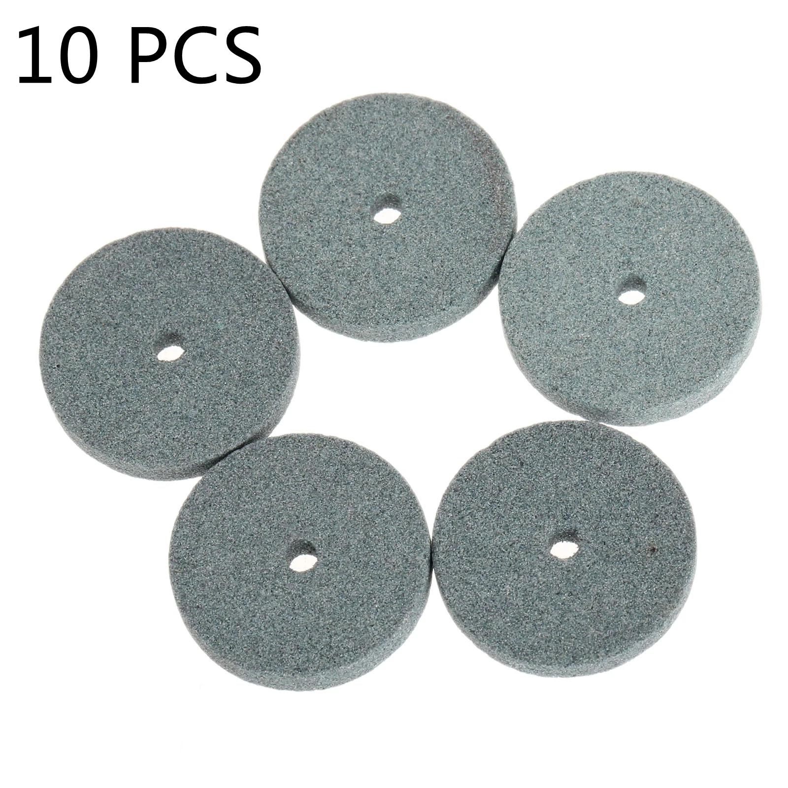 10Pcs Polishing Pad Diamond Grinding Wheel 20mm Mounted Stone Abrasive Disc For Dremel Rotary Tool