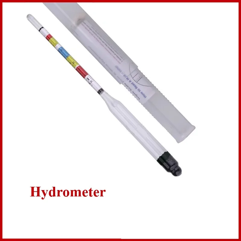 3 Scale Hydrometer Making Triple Scale Hydrometer & 250ML Graduated Cylinder Testing for Beer and Wine, Home Brewing