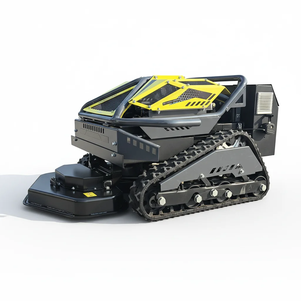 

Customize Heavy-Duty Remote Control Crawler Lawn Mower For Large Area Maintenance