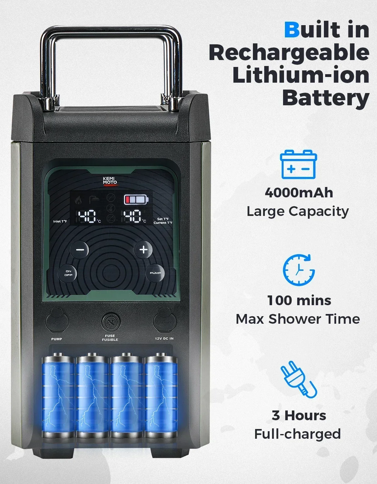 Рисунок 2 - KEMIMOTO водонагреватель портативный