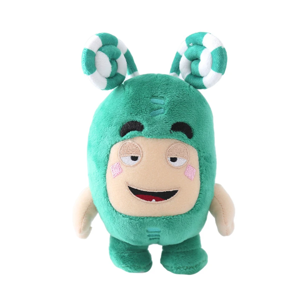 Kawaii Oddbods Fuse Bubbles Newt Pogo Slick Jeff Zee Plush Stuffed Toys Cute Cartoon Anime Mini Dolls Soft Pillow Kid Child Gift