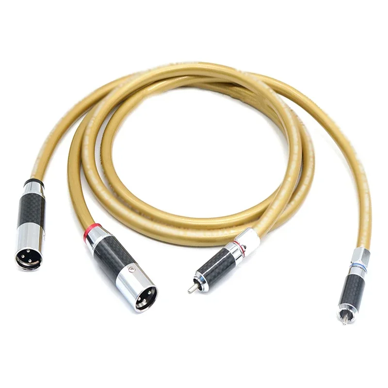 زوج MCD102MK XLR كابل التوازن عالية النقاء OCC غرامة الفضة XLR ذكر إلى أنثى كابل الصوت خط اوديوفيلي المتكلم