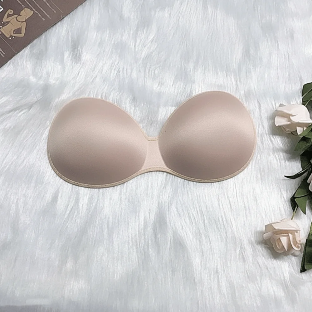 High Quality Thick Bra Pads Breathable Removable One-piece Chest Pad Seamless Sponge Padded Women