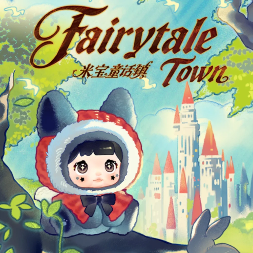 

Nommi Baby New Fairytale Town Blind Box Cute Mystery Box Pendant Keychain Action Figure Anime Doll Surprise Bag Collection Model