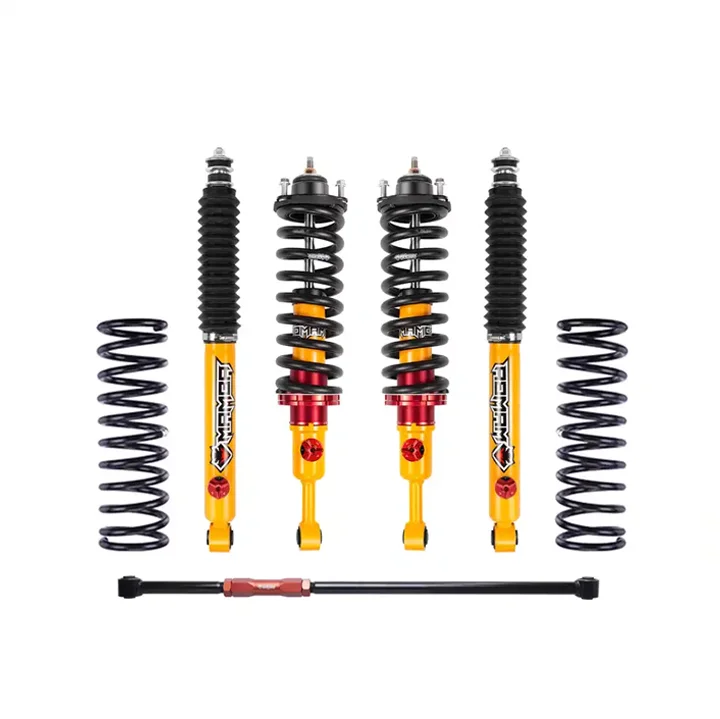 

Комплект регулируемых амортизаторов Twin Tube 4x4 Lift Kit Coilover для Toyota Land Cruiser LC120 LC150, лифт 2 дюйма для бездорожья