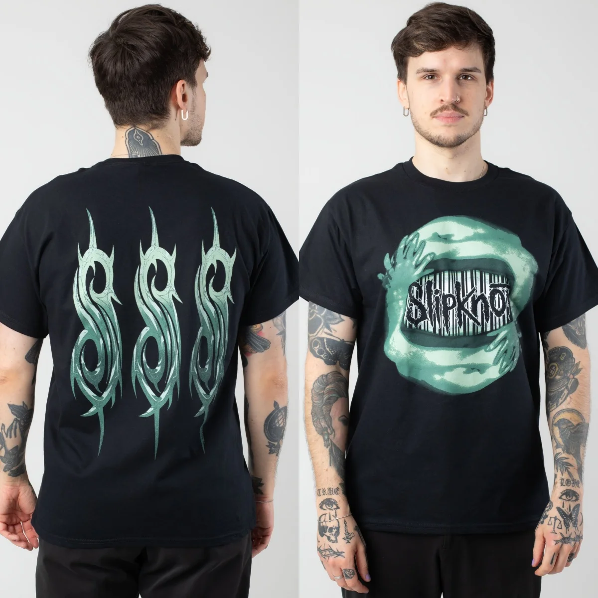 Klassisches Slipknot Des Moines Slipknot Band T-Shirt aus Baumwolle mit Grafikdruck für Herren und Damen, Sommer-Streetwear – Detail 12
