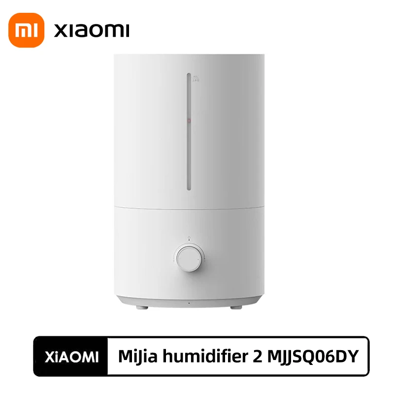 XIAOMI Mijia humidifier 2 4L water tank 99.9% silver ion antibacterial 300mL/h mist output silent operation Visible Water Level