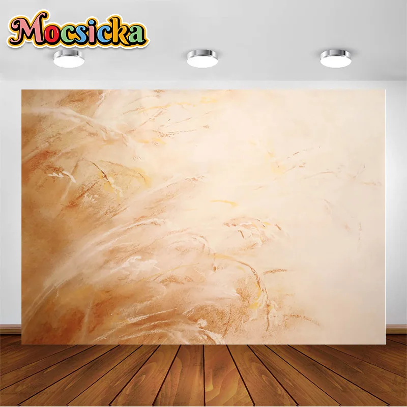 Фон для портретной фотосъемки новорожденных детей осенняя абстрактная текстура торт на день рождения разбиваемый фон декорации реквизит для фотосъемки